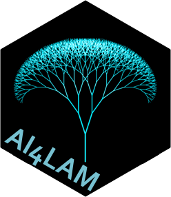 Logo for AI4LAM